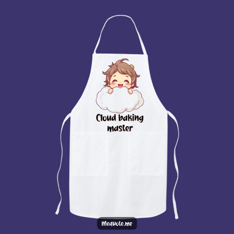 Funny Chef Cloud Apron - Dream Up Delicious Meals, Perfect Funny Gift