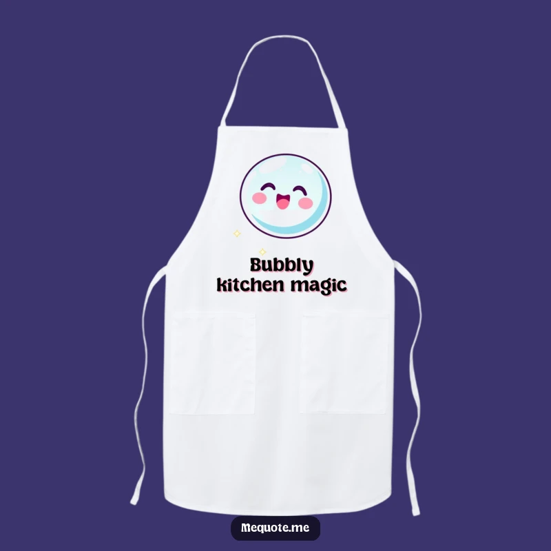 Funny Kitchen Bubble Apron: Glee Icon Character, Perfect Cheerful Cooking Gift