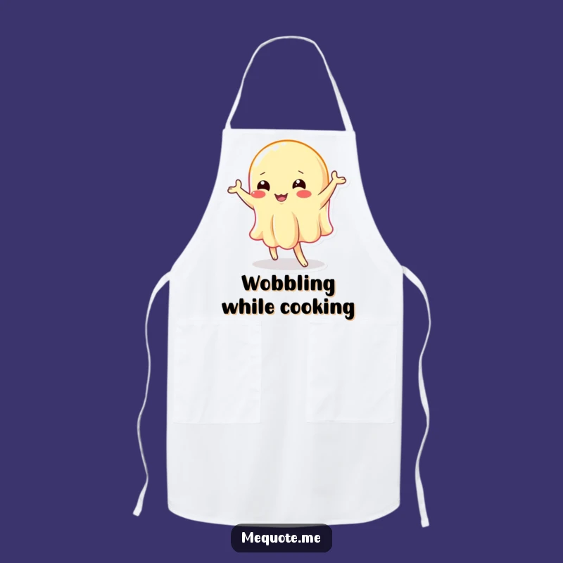 Funny Wobbly Jelly Dance Apron: Cook with Rhythm