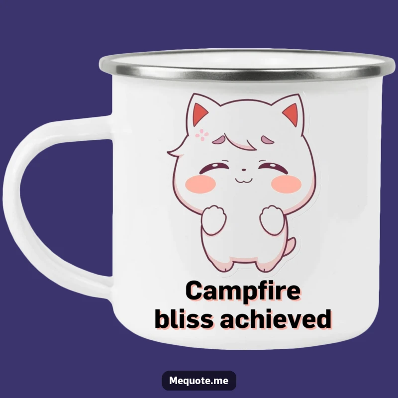 Funny Self-Satisfied Camping Mug: Outdoor Bliss, Great Funny Gift