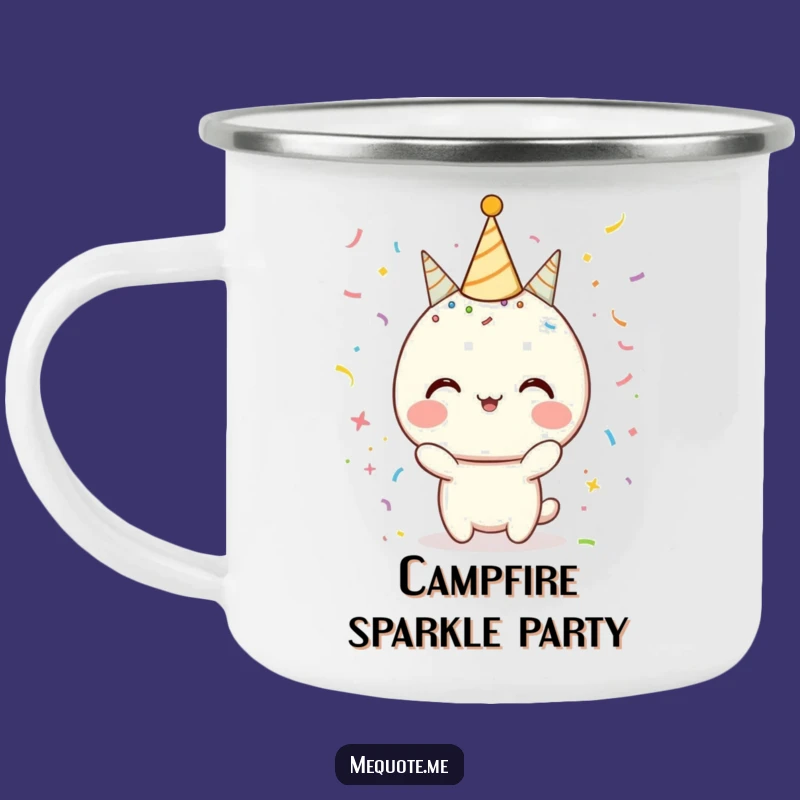 Funny Celebration Camping Mug: Outdoor Festivity, Great Funny Gift