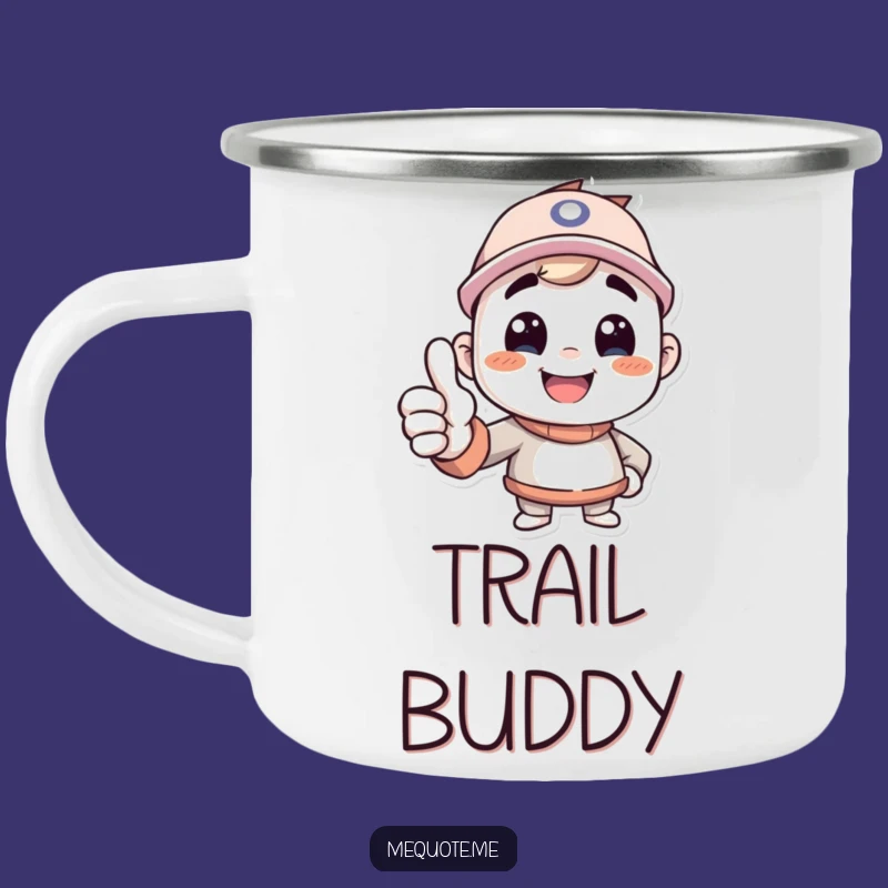 Funny Trailblazer Mug - Humorous Confident Character Camping Fun