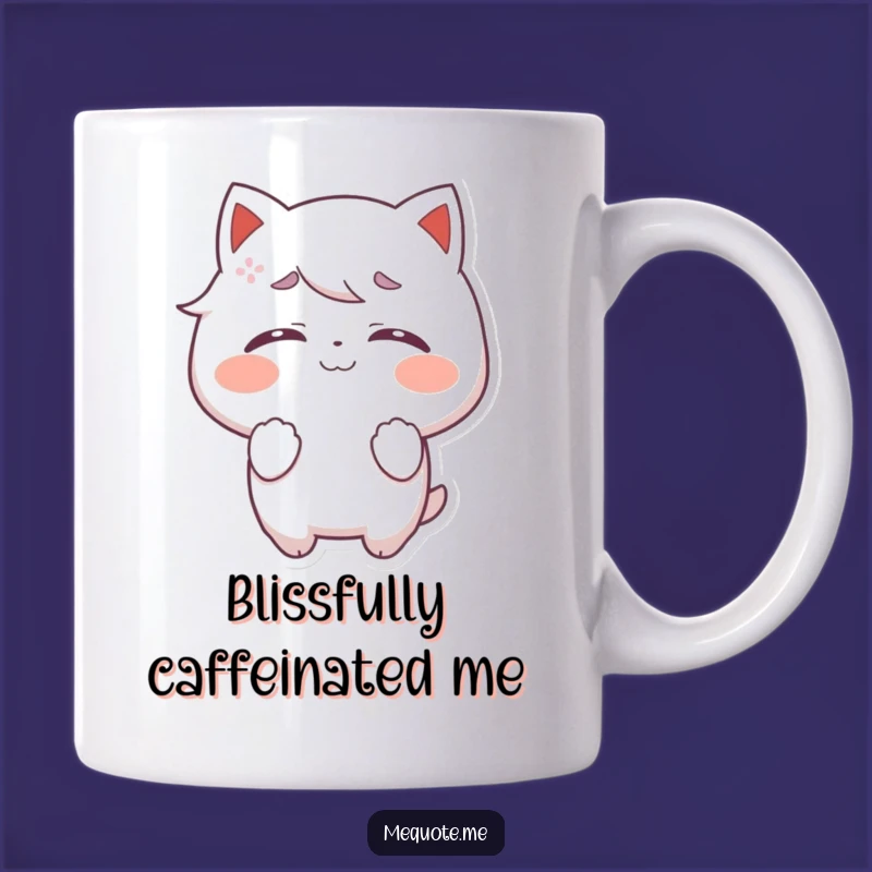 Funny Self-Satisfied Mug: Blissful Character Enjoyment, Perfect Funny Gift