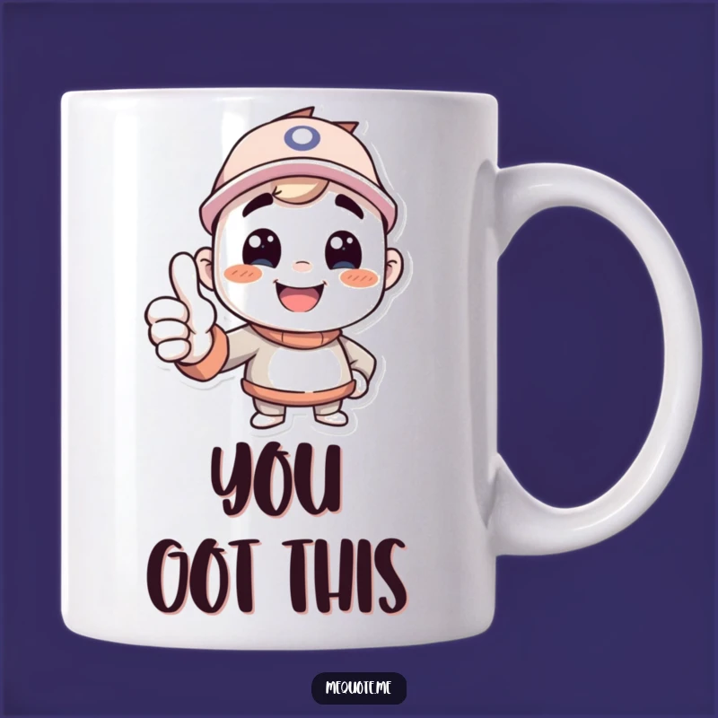 Funny Confident Character Mug - Self-Love Humor Gift Idea