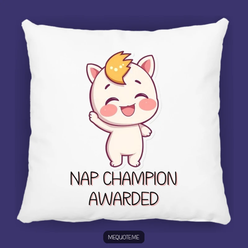 Funny Self-Pat Pillow: Comfy Character Cushion, Perfect Funny Gift