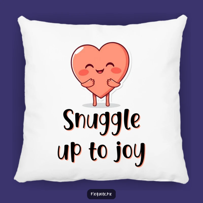 Soft Funny Heart Hug Pillow: Cozy Comfort & Affectionate Decor