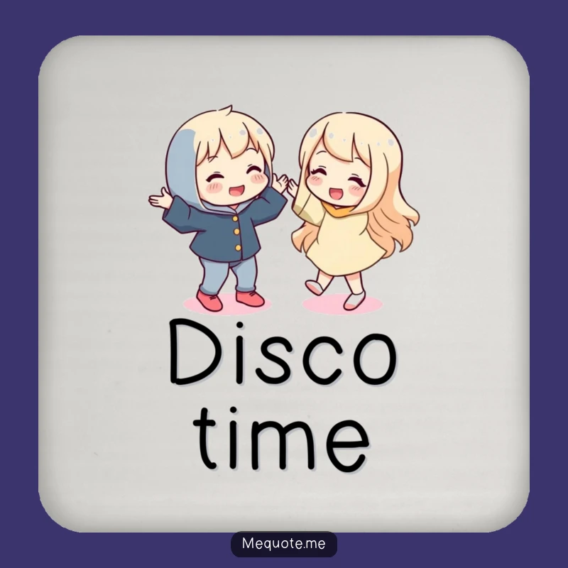 Funny Dance Floor Coaster - Protect Surfaces With Humor