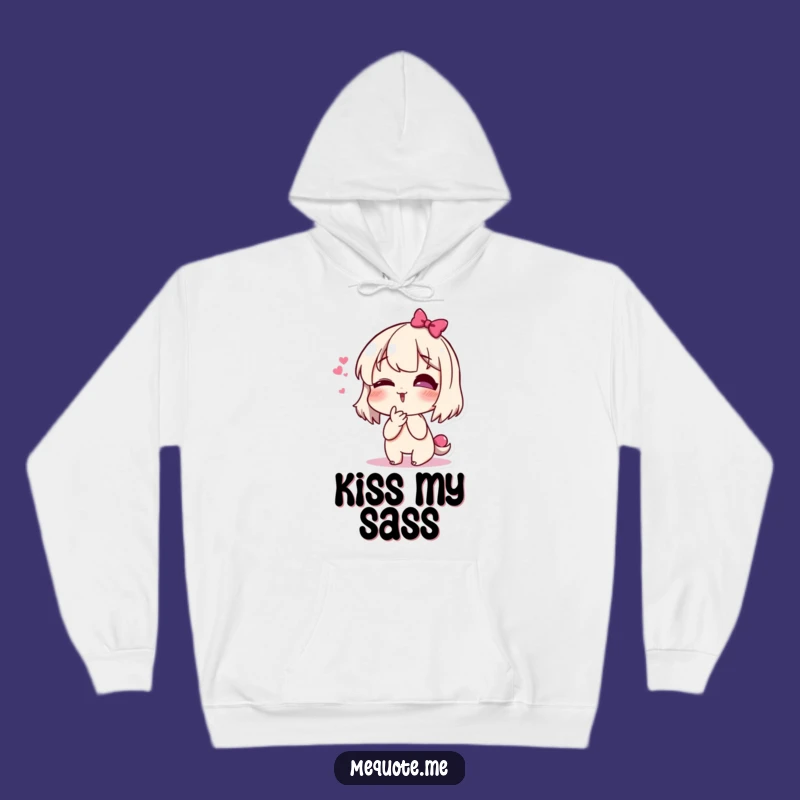 Funny Giggling Kiss Hoodie: Cozy Up with This Hilarious Character's Playful Charm