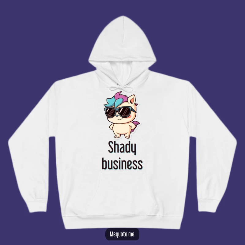 Funny Cool Character Hoodie: Stay Warm and Confident with this Hilarious Smirking Design