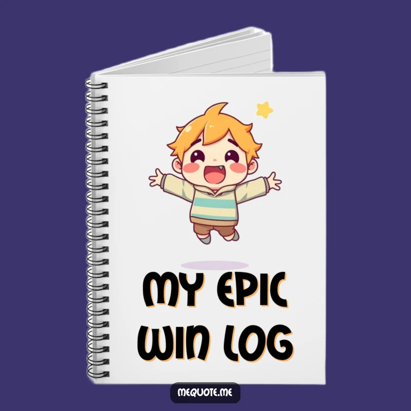 Funny Notebook: Excited Character's Ideas Jump Off the Page, Perfect for Brainstorms!