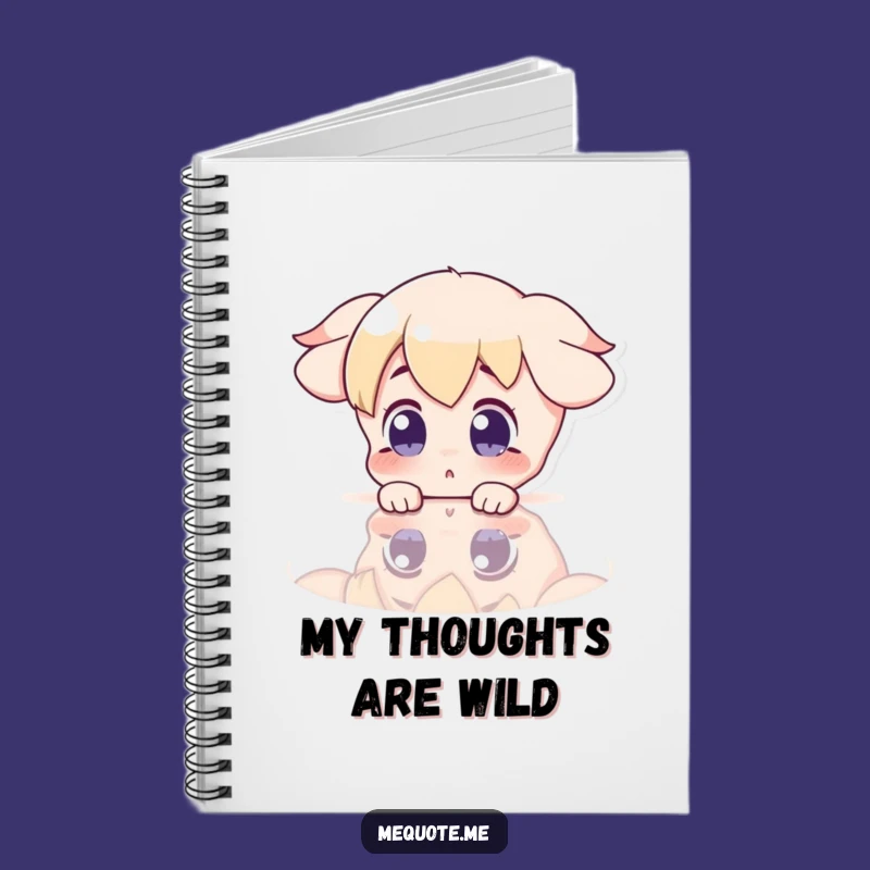 Funny Surprise Reflection Notebook: Character Shocked by Mirror, Journaling Fun